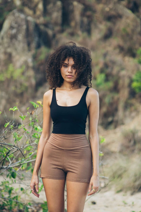 Yang Booty Shorts- Bamboo