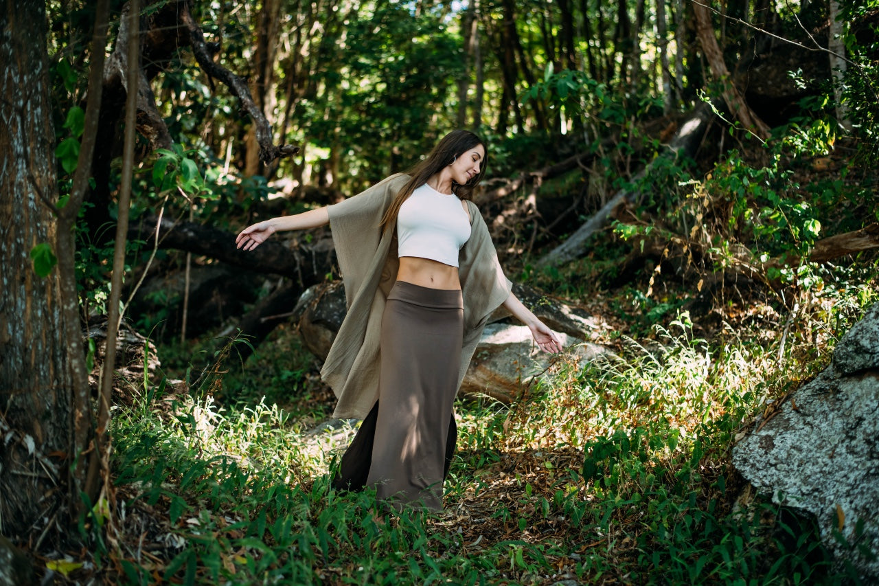 Our cotton Adore Kaftan is the perfect blend of lightness and luxury, ethically  handcrafted in our small Balinese studio.