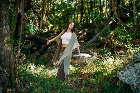 Our cotton Adore Kaftan is the perfect blend of lightness and luxury, ethically  handcrafted in our small Balinese studio.