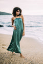 Aphrodite Maxi Dress- Aqua