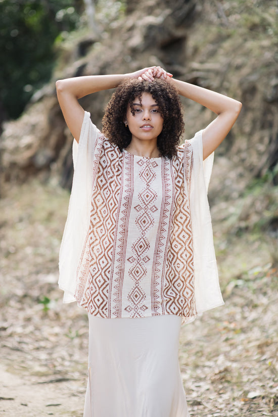 Feather Kaftan- Cotton
