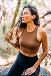 Yin Bamboo Top- Sand