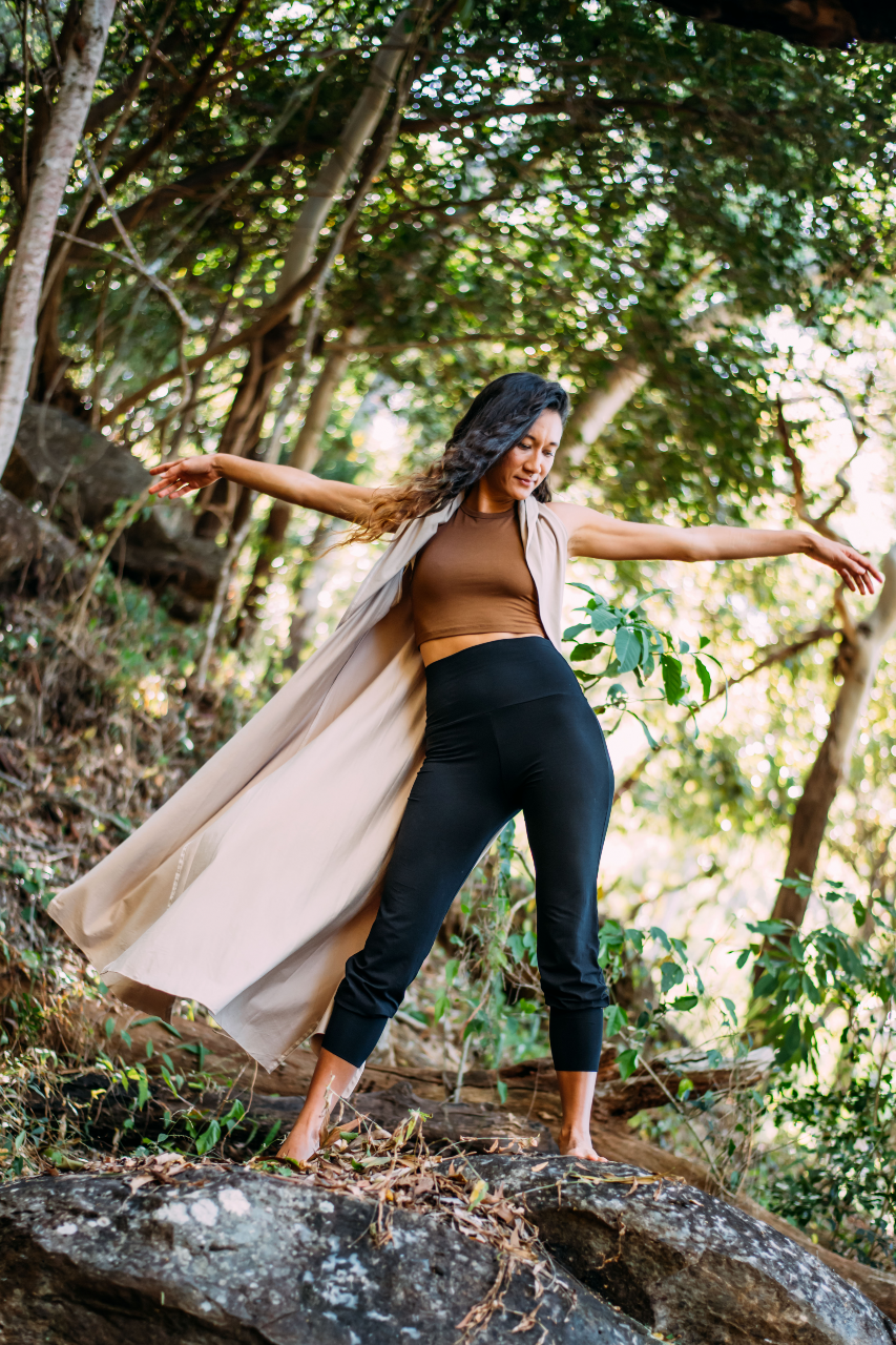 This hoodie style Kaftan is made from organic stretch bamboo. Ethically hand made