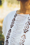 Selenite Top- Cotton
