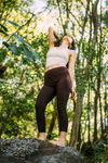 Radiant Leggings- Chocolate