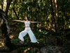 Kundalini Linen Pants- White