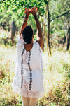 Selenite Top- Cotton