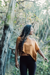 This Gold off shoulder top is crafted from pure silk and was ethically made