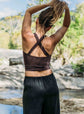 Vinyasa Yoga Top-Black