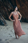 Illuminate Maxi Dress-Silk-Rose