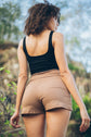 Yang Booty Shorts- Bamboo