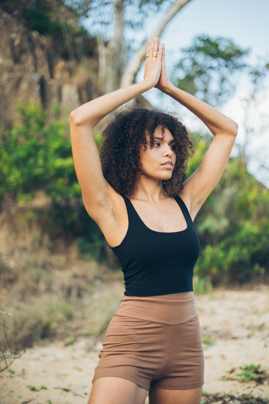 Amber Top- Black