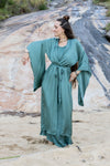 Willow Robe- Aqua