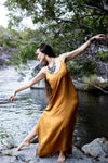 Illuminate Maxi Dress-Silk-Copper