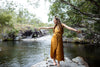 Majestic Wrap Dress-Silk