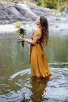 Majestic Wrap Dress-Silk