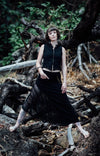 Allure Vest-Black- Cotton